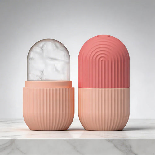 GlowRoller™ – Pink Facial Ice Roller